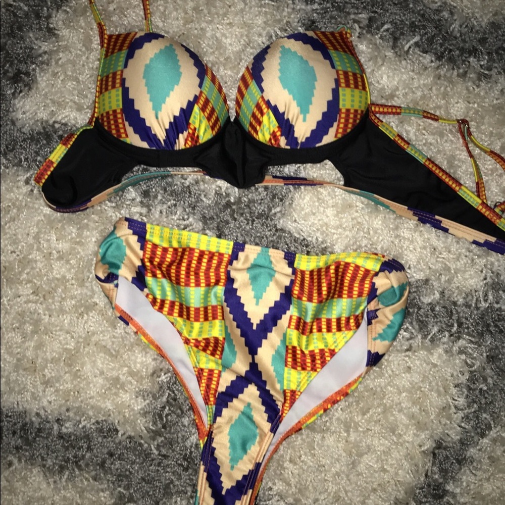 Cute two piece bathing suit